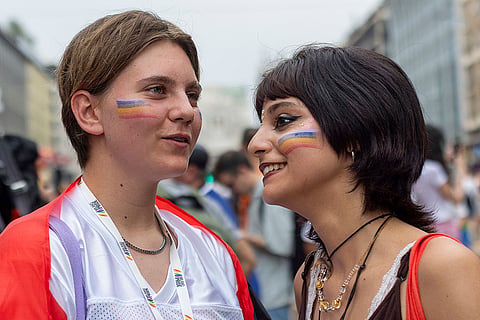 Milan Pride march